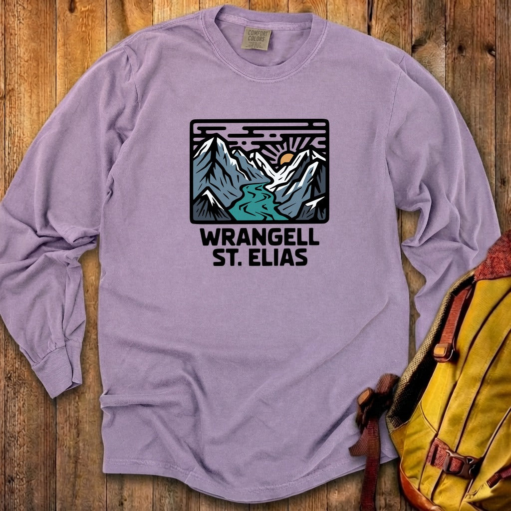 Wrangell St. Elias National Park Cotton Long Sleeve
