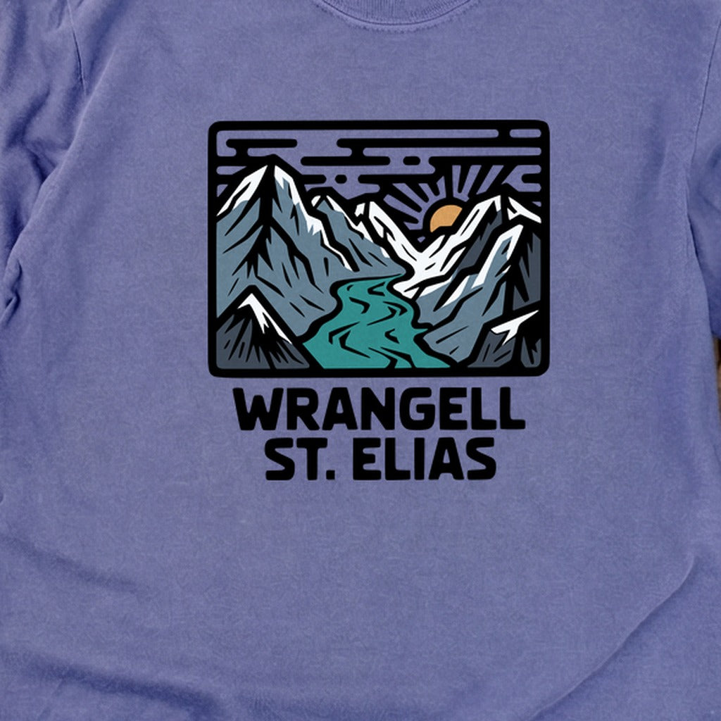 Wrangell St. Elias National Park Cotton Long Sleeve