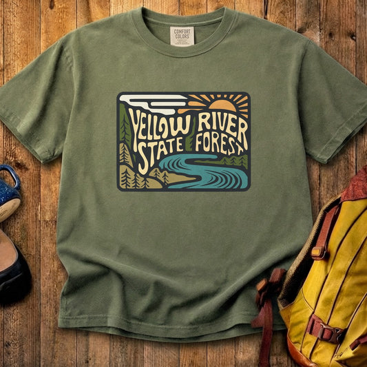 Yellow River State Forest Cotton T-Shirt