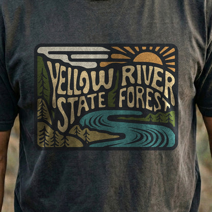 Yellow River State Forest Cotton T-Shirt
