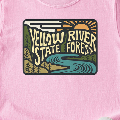 Yellow River State Forest Kids Cotton T-Shirt