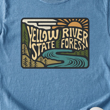 Yellow River State Forest Kids Cotton T-Shirt