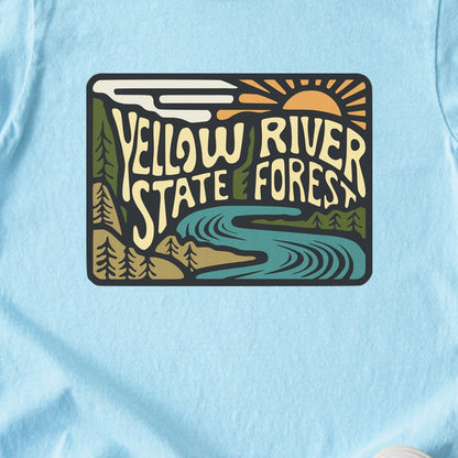 Yellow River State Forest Kids Cotton T-Shirt