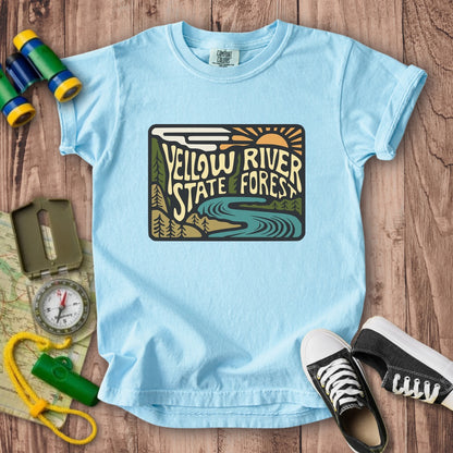Yellow River State Forest Kids Cotton T-Shirt