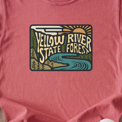 Yellow River State Forest Kids Cotton T-Shirt
