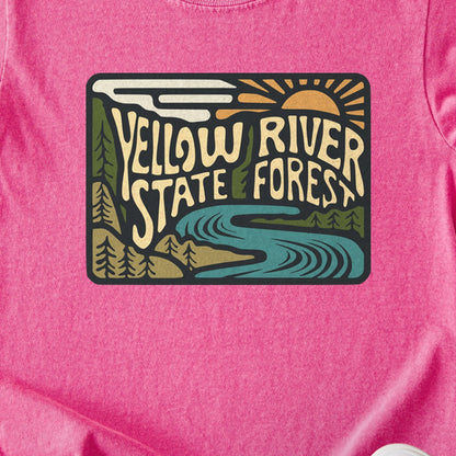 Yellow River State Forest Kids Cotton T-Shirt