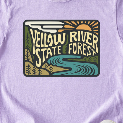 Yellow River State Forest Kids Cotton T-Shirt