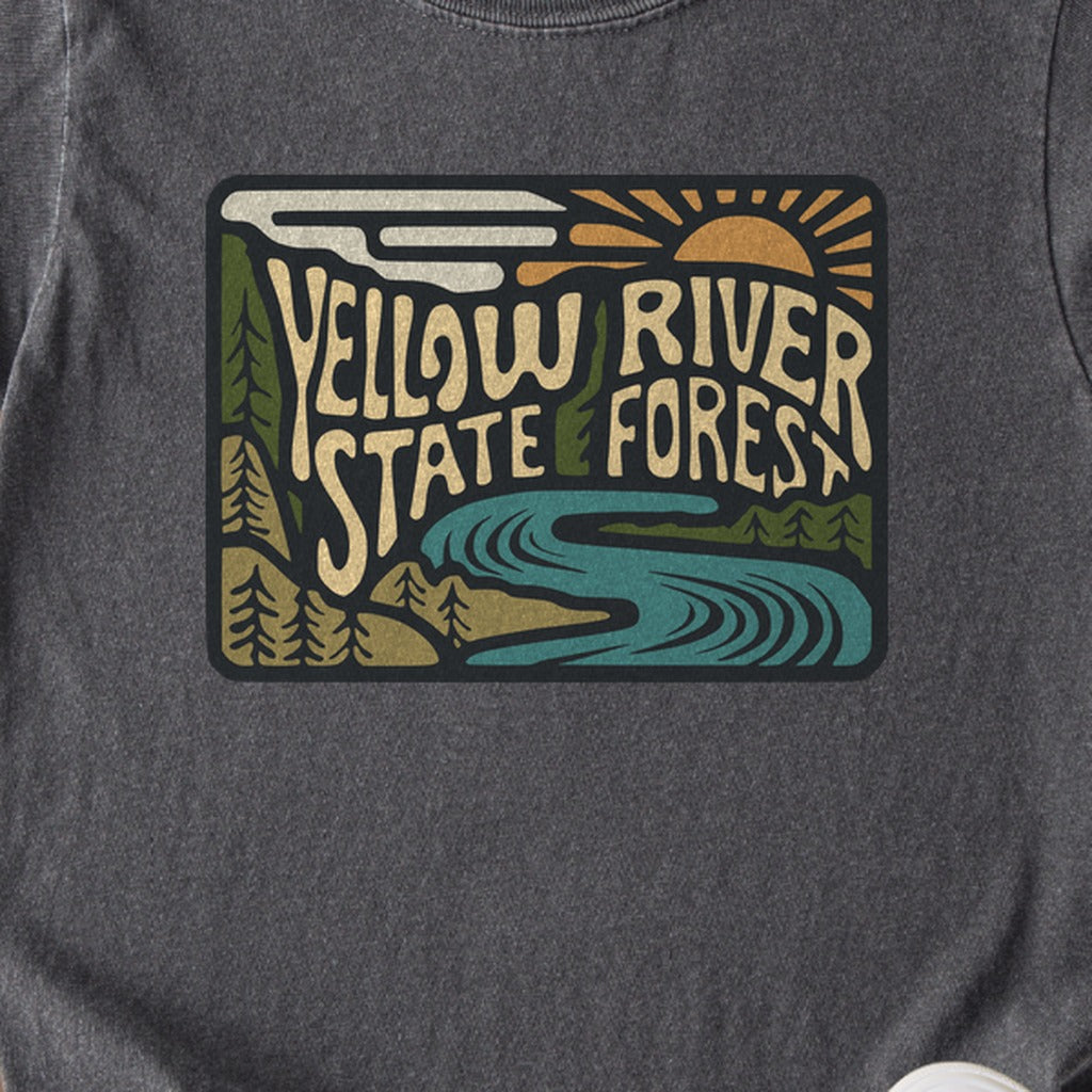 Yellow River State Forest Kids Cotton T-Shirt