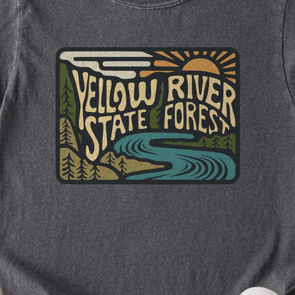 Yellow River State Forest Kids Cotton T-Shirt