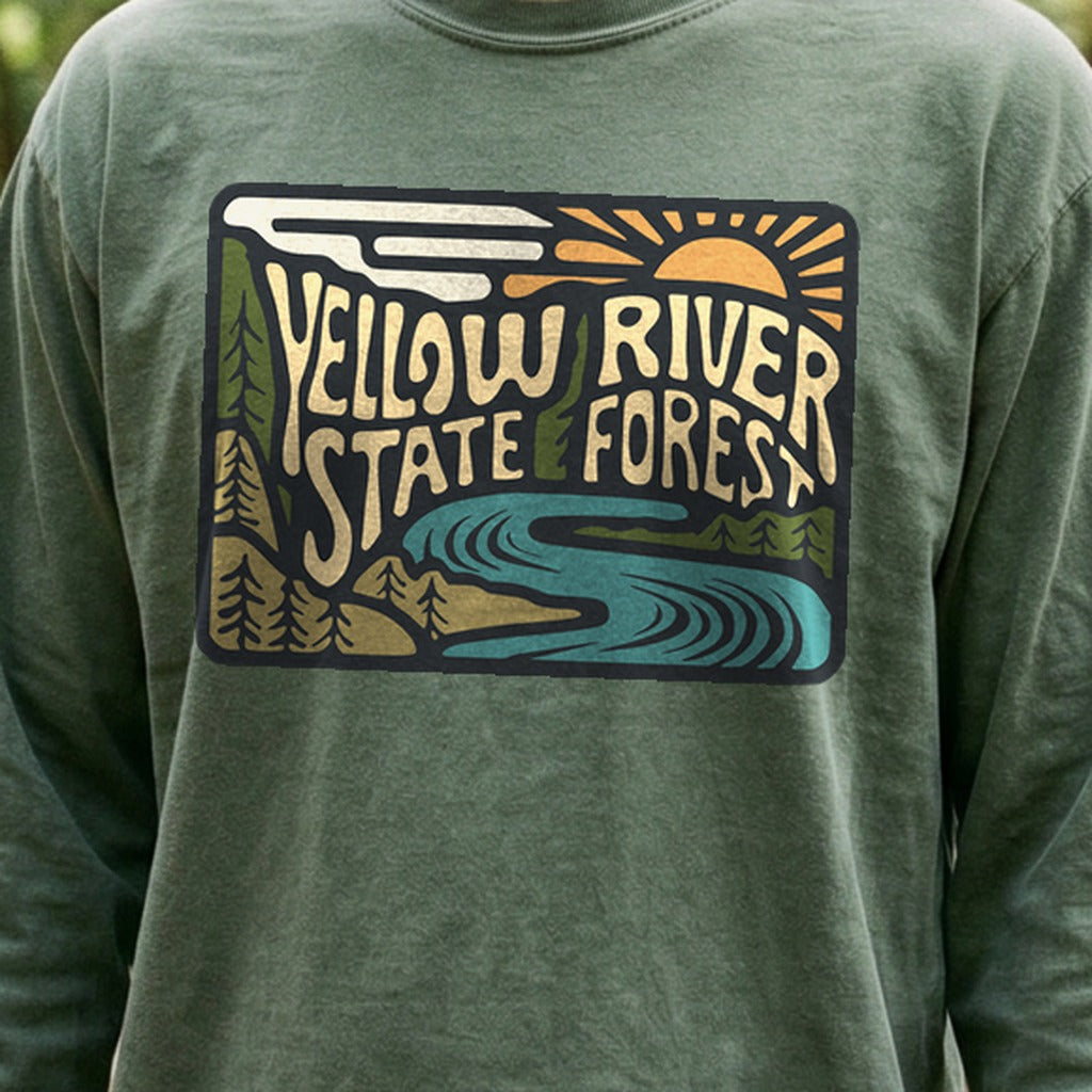 Yellow River State Forest Cotton Long Sleeve