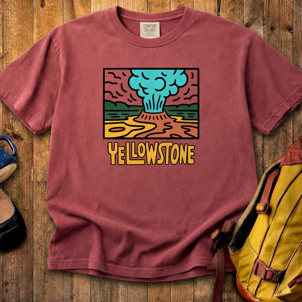 Yellowstone National Park Cotton T-Shirt