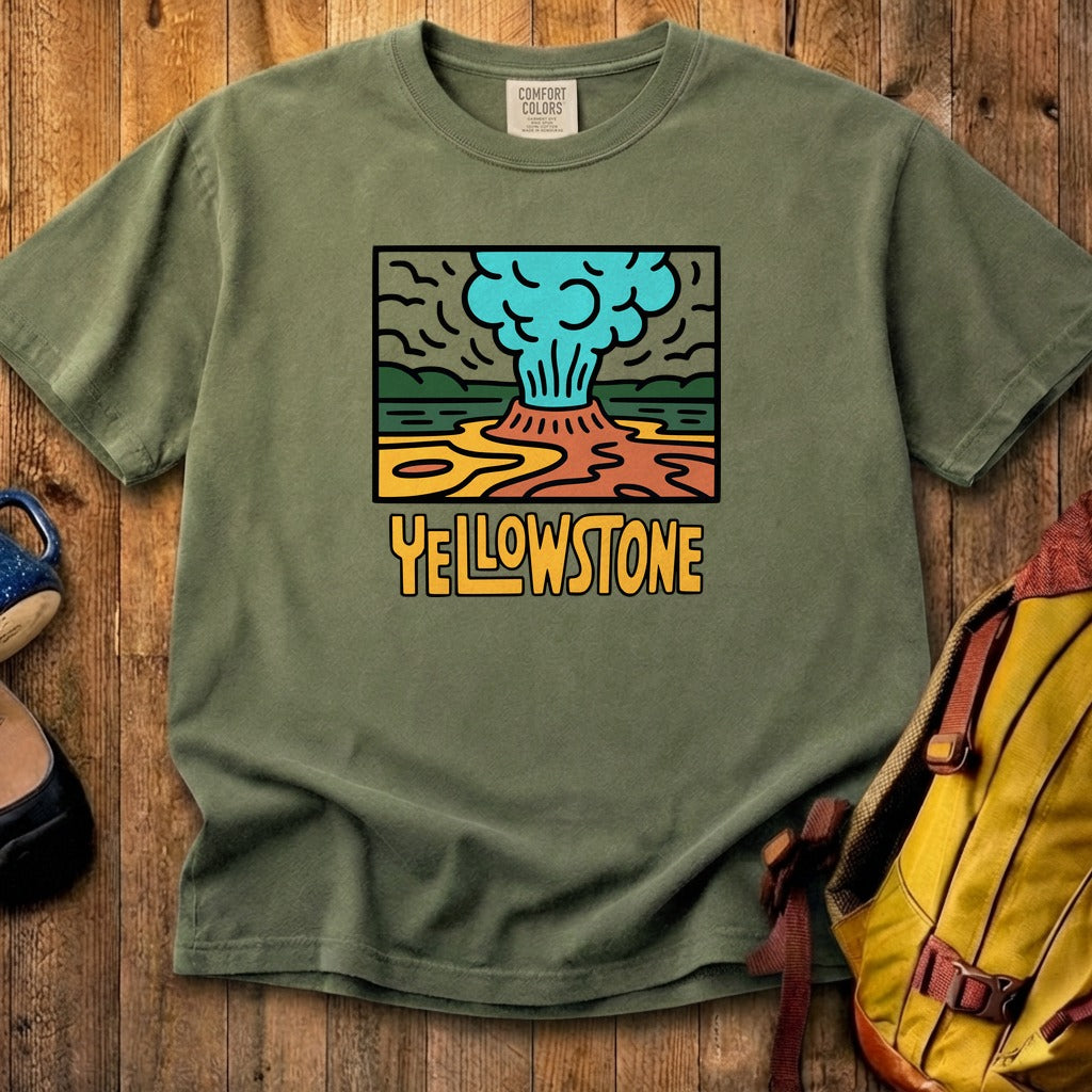 Yellowstone National Park Cotton T-Shirt