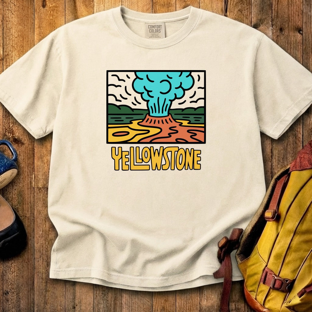 Yellowstone National Park Cotton T-Shirt