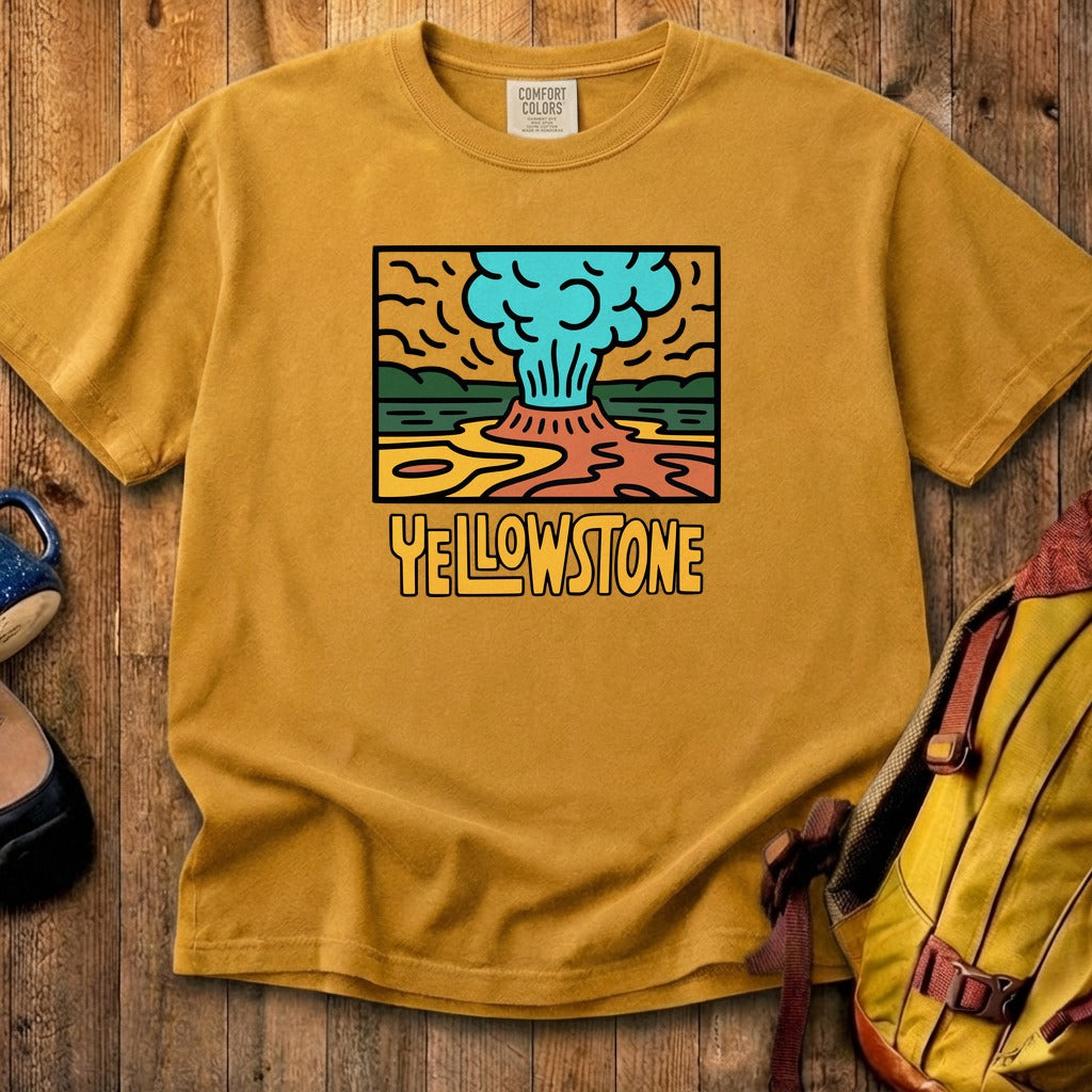 Yellowstone National Park Cotton T-Shirt