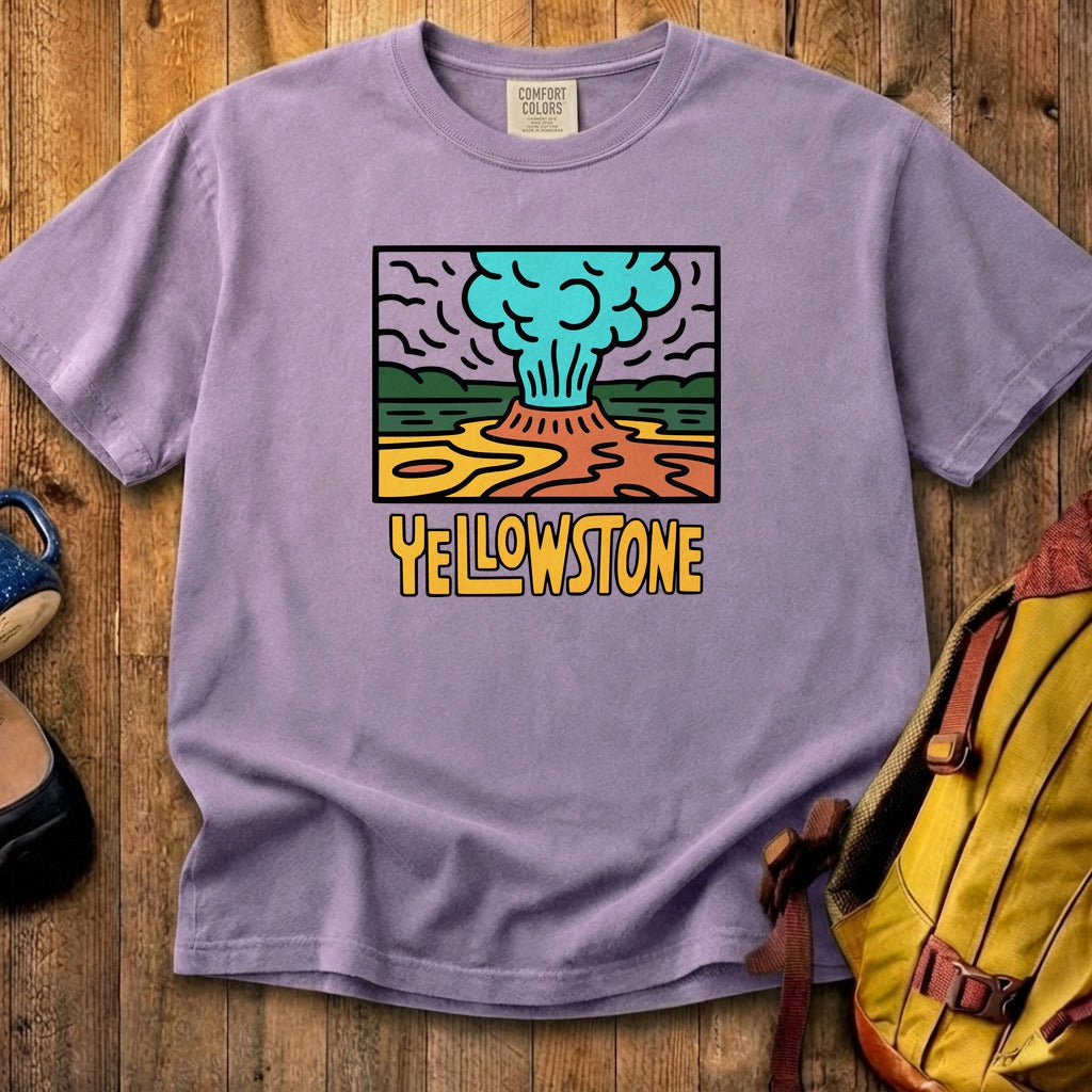 Yellowstone National Park Cotton T-Shirt