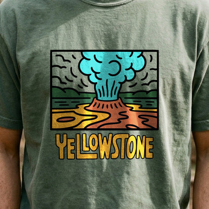 Yellowstone National Park Cotton T-Shirt