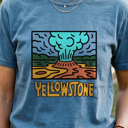 Yellowstone National Park Cotton T-Shirt