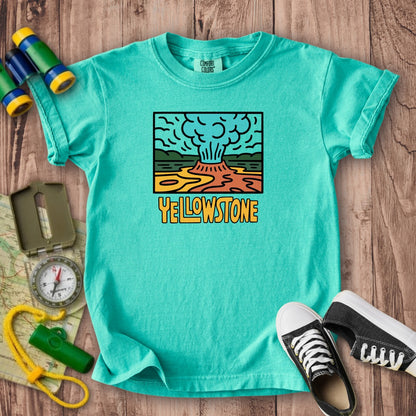 Yellowstone National Park Kids Cotton T-Shirt