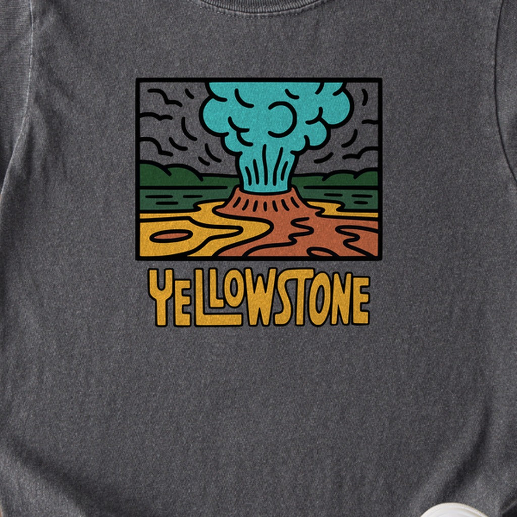 Yellowstone National Park Kids Cotton T-Shirt