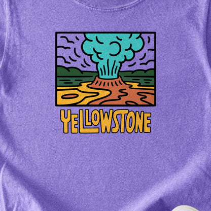 Yellowstone National Park Kids Cotton T-Shirt