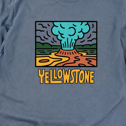 Yellowstone National Park Cotton Long Sleeve