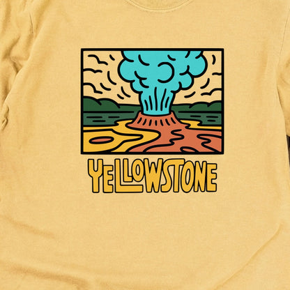 Yellowstone National Park Cotton Long Sleeve