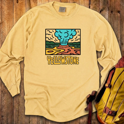 Yellowstone National Park Cotton Long Sleeve