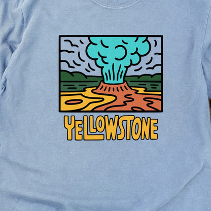 Yellowstone National Park Cotton Long Sleeve