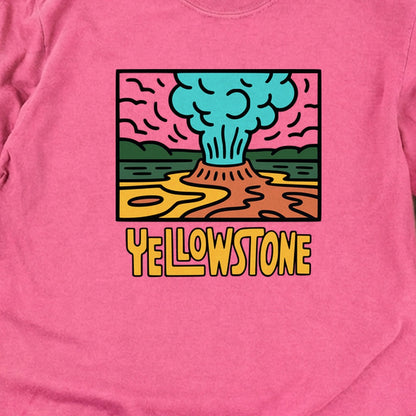 Yellowstone National Park Cotton Long Sleeve
