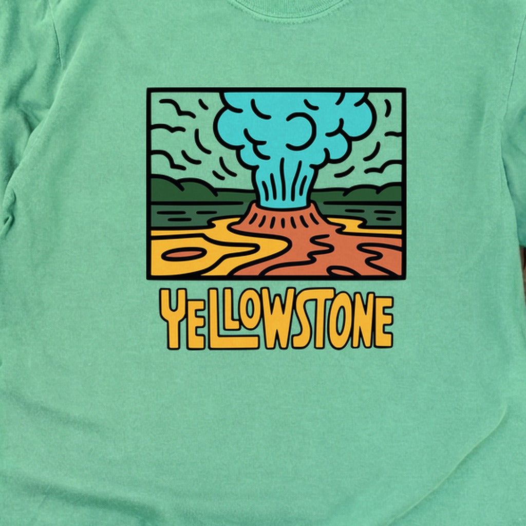 Yellowstone National Park Cotton Long Sleeve