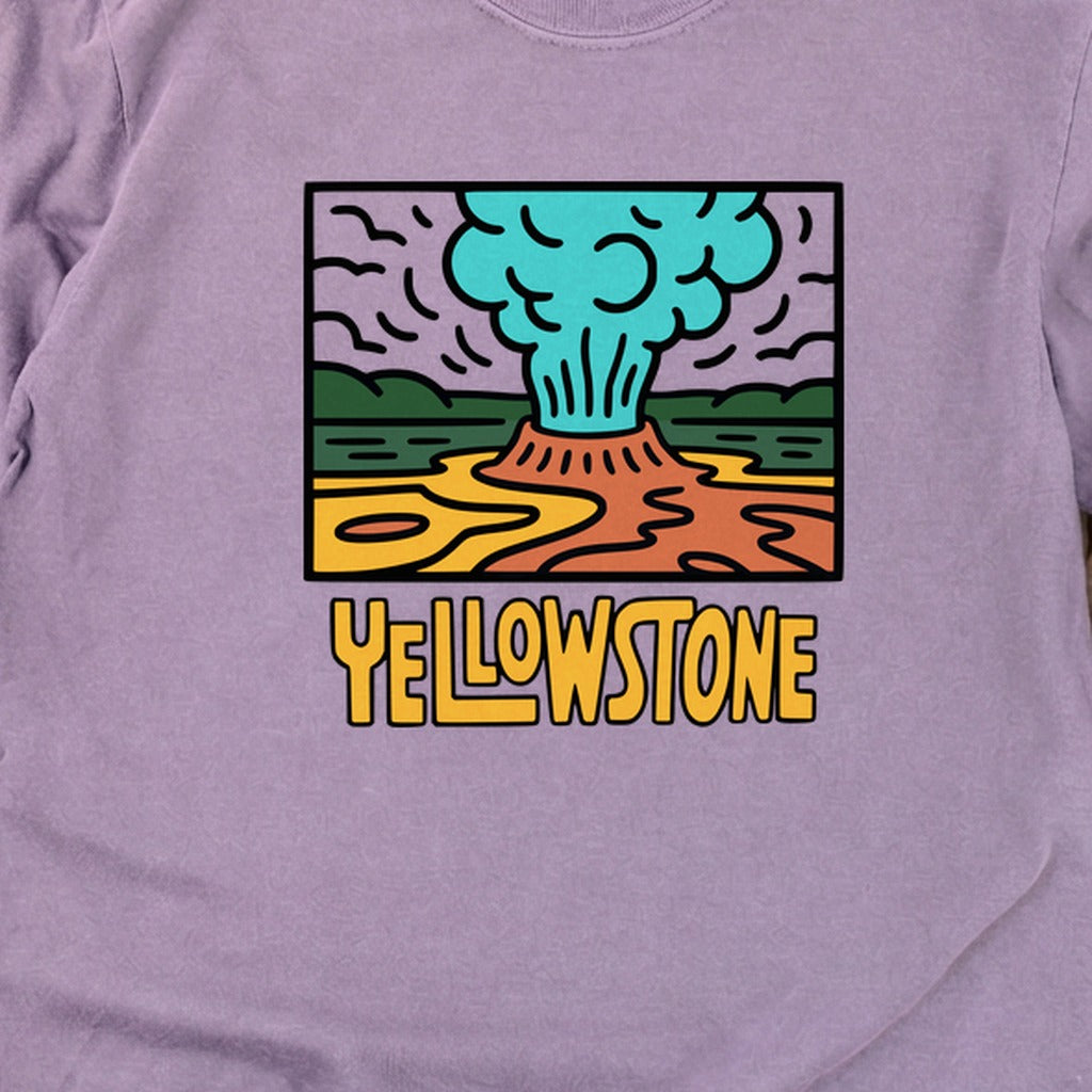 Yellowstone National Park Cotton Long Sleeve