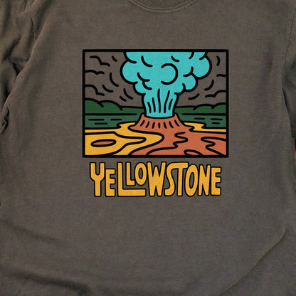 Yellowstone National Park Cotton Long Sleeve