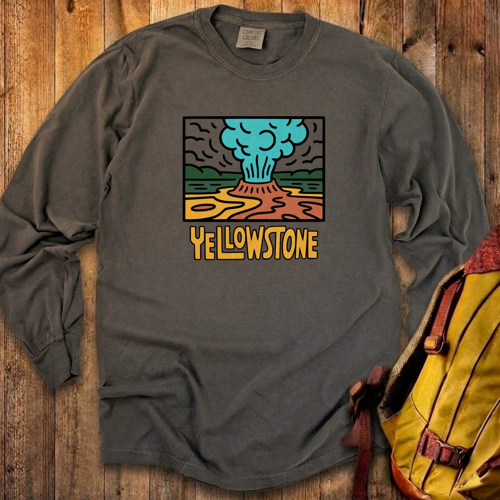 Yellowstone National Park Cotton Long Sleeve