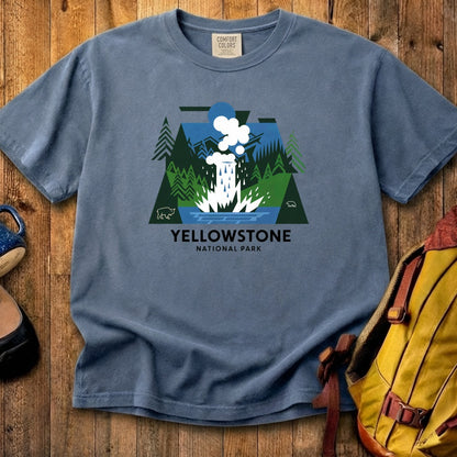 Yellowstone National Park 2 Cotton T-Shirt