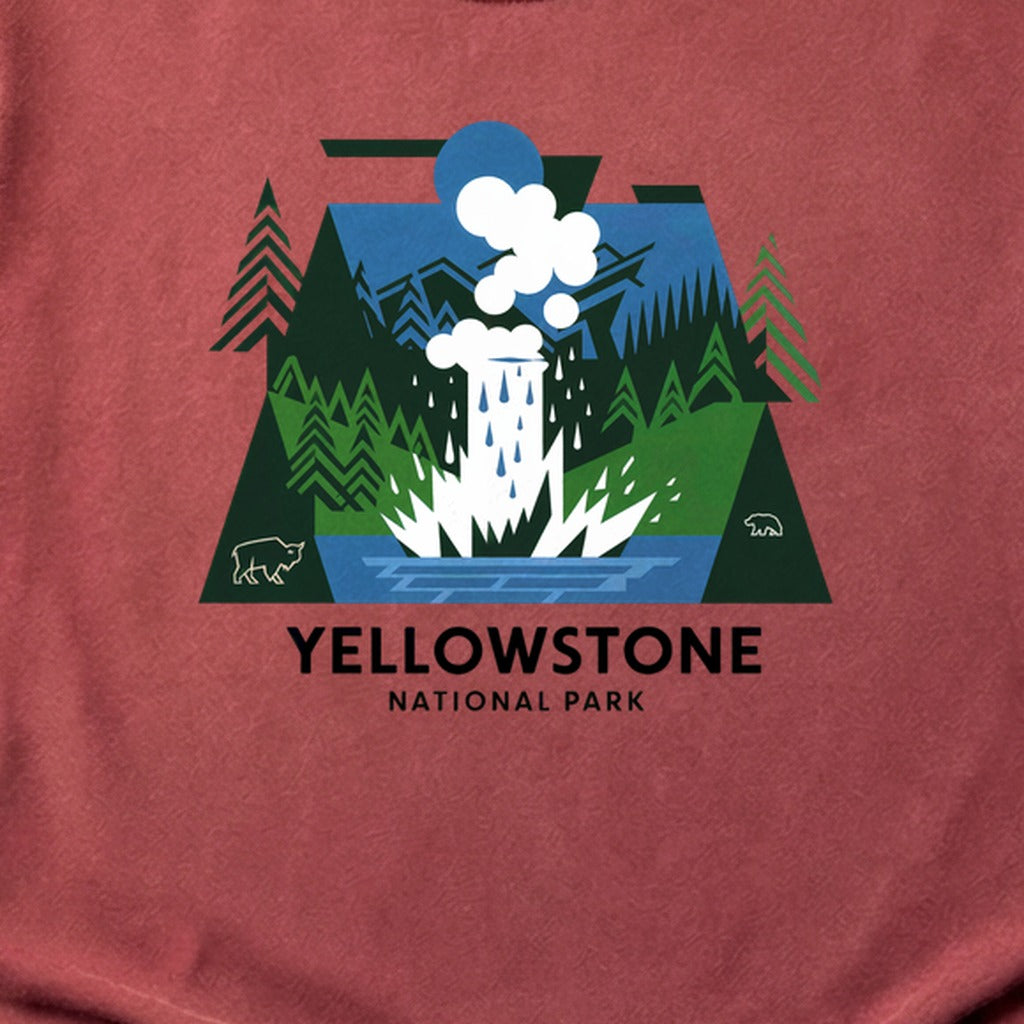 Yellowstone National Park 2 Cotton T-Shirt