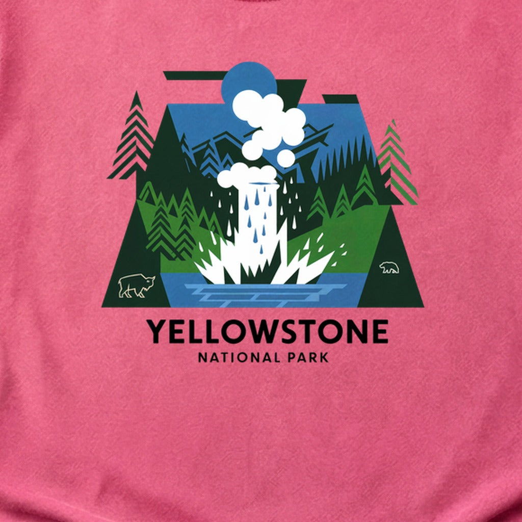 Yellowstone National Park 2 Cotton T-Shirt