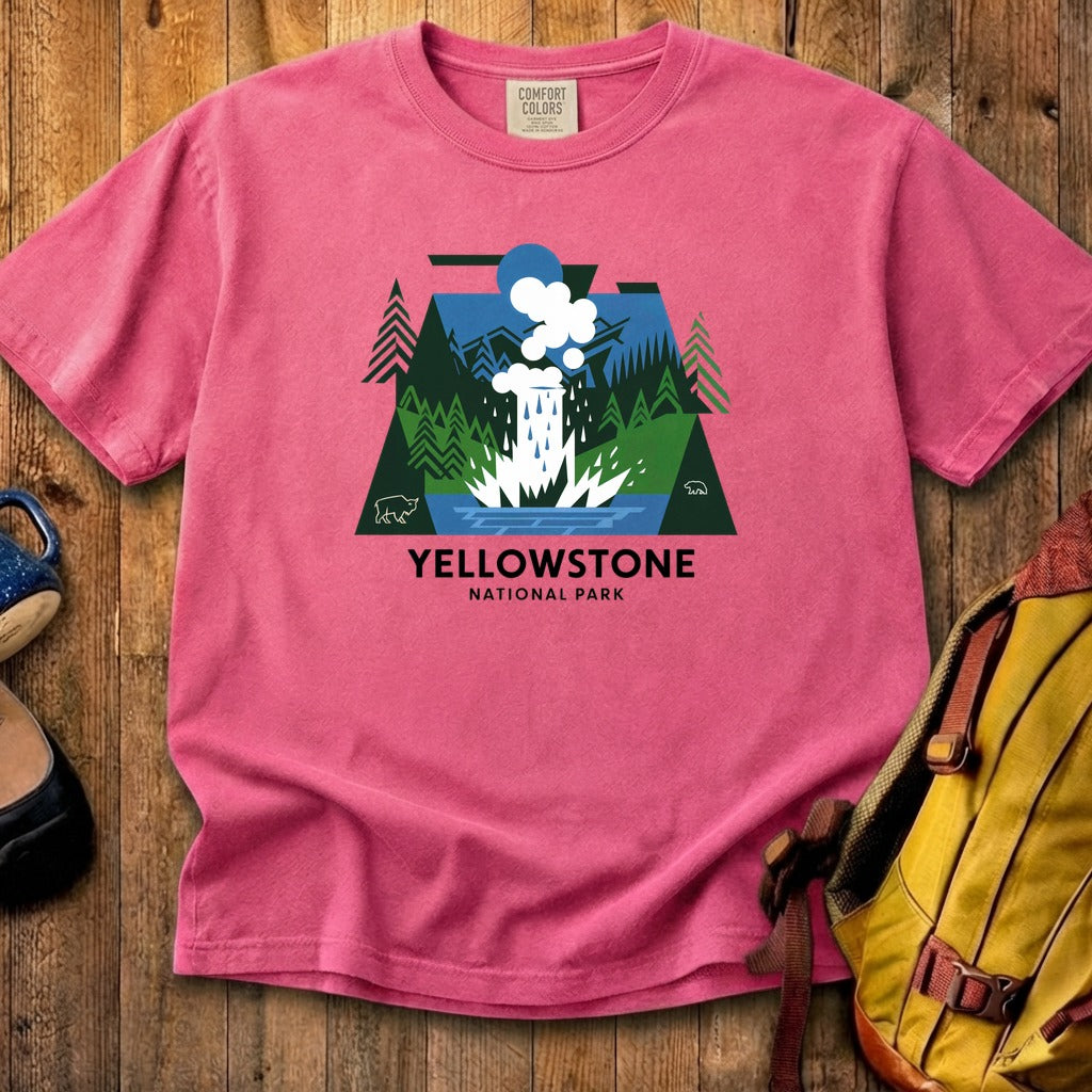 Yellowstone National Park 2 Cotton T-Shirt