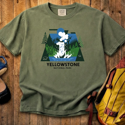 Yellowstone National Park 2 Cotton T-Shirt