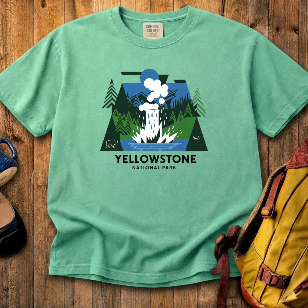 Yellowstone National Park 2 Cotton T-Shirt