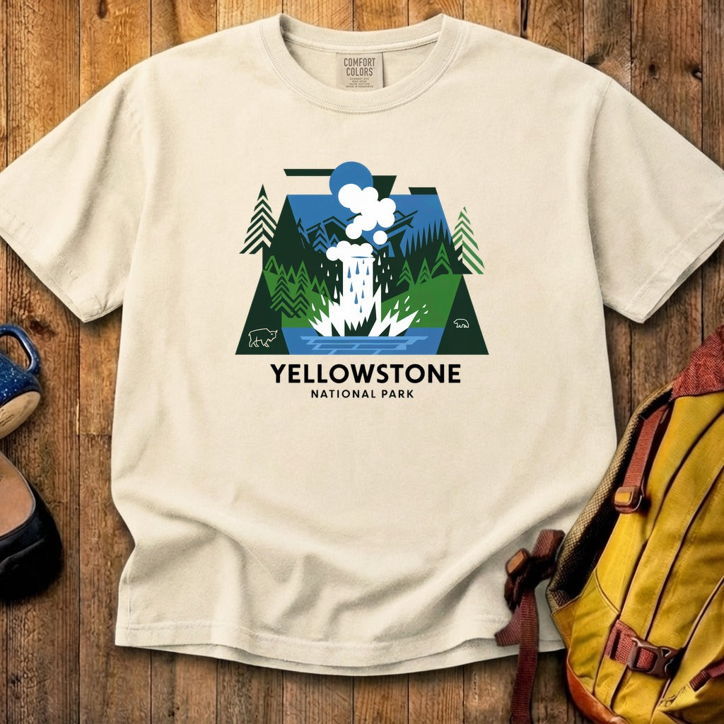 Yellowstone National Park 2 Cotton T-Shirt