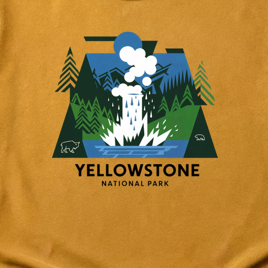 Yellowstone National Park 2 Cotton T-Shirt