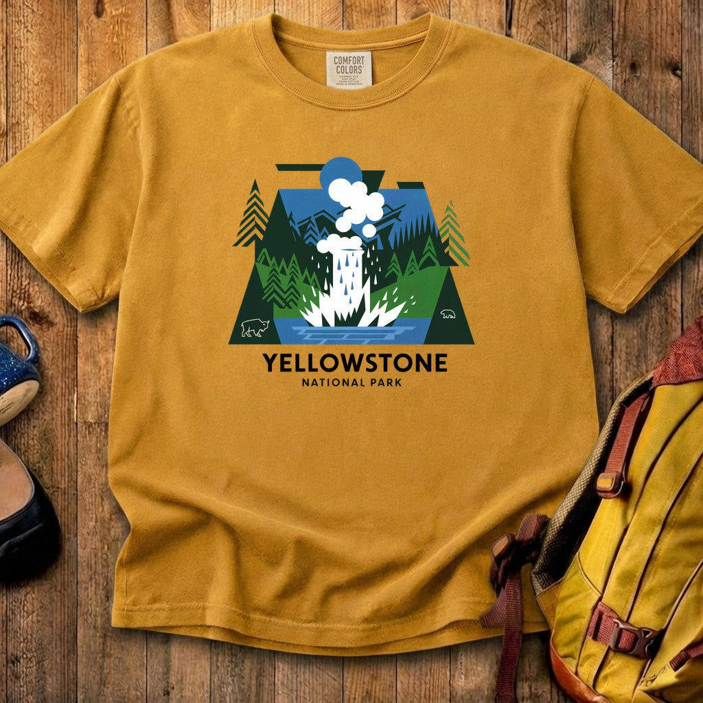 Yellowstone National Park 2 Cotton T-Shirt