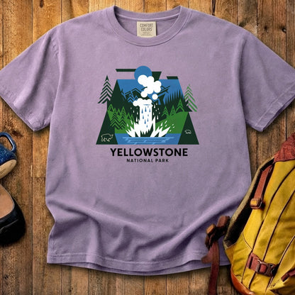 Yellowstone National Park 2 Cotton T-Shirt