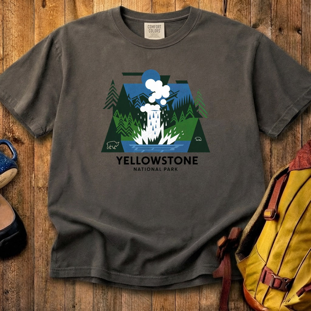 Yellowstone National Park 2 Cotton T-Shirt