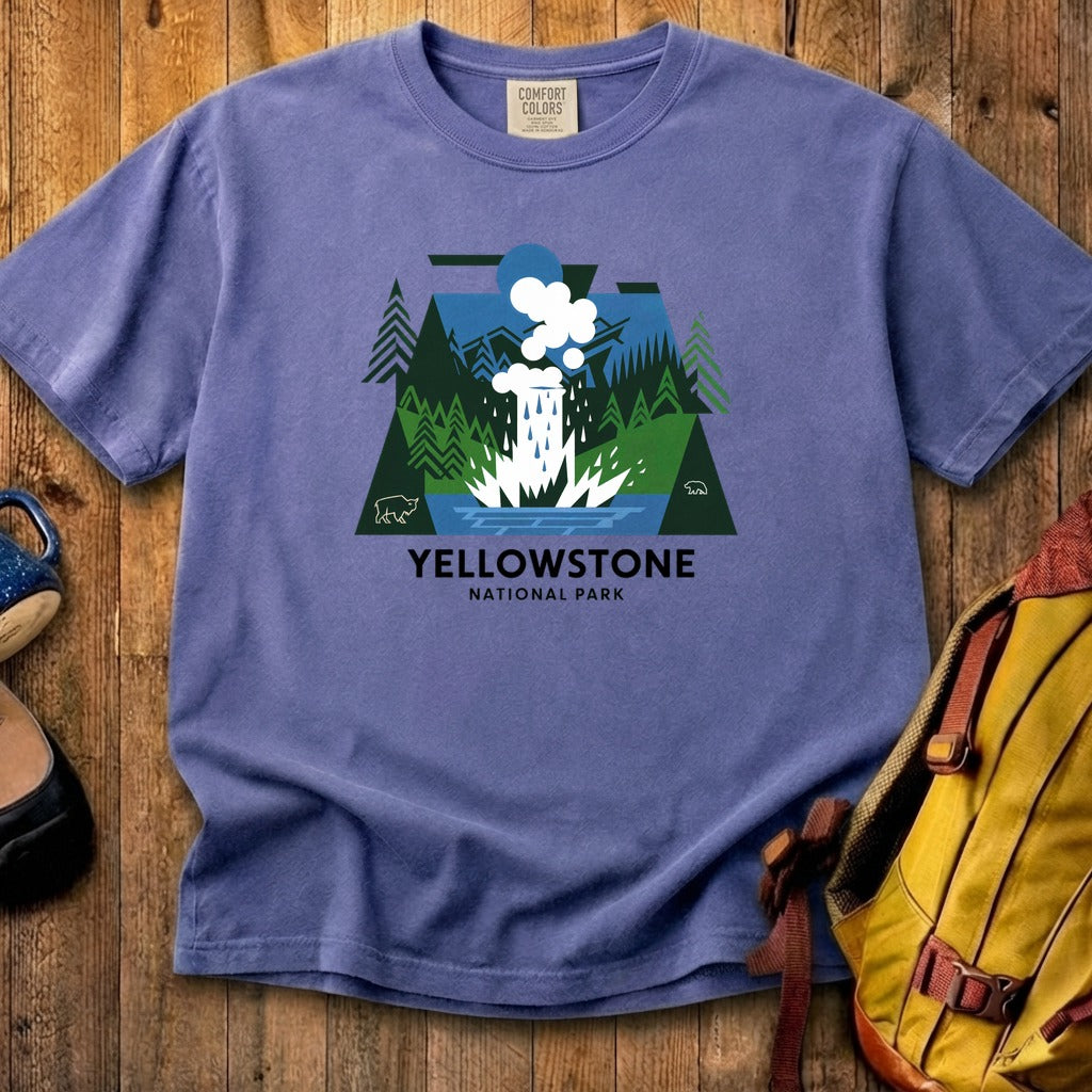 Yellowstone National Park 2 Cotton T-Shirt