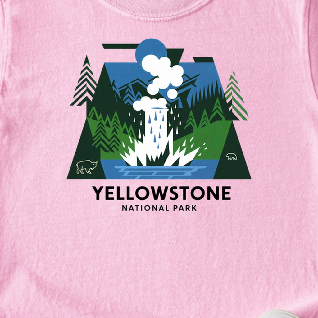 Yellowstone National Park 2 Kids Cotton T-Shirt