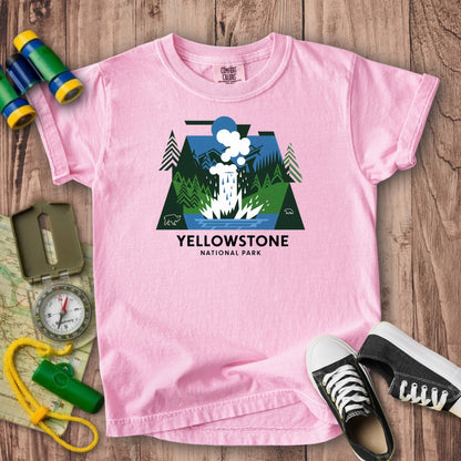 Yellowstone National Park 2 Kids Cotton T-Shirt
