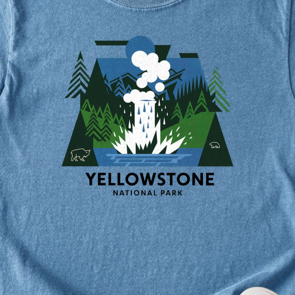 Yellowstone National Park 2 Kids Cotton T-Shirt