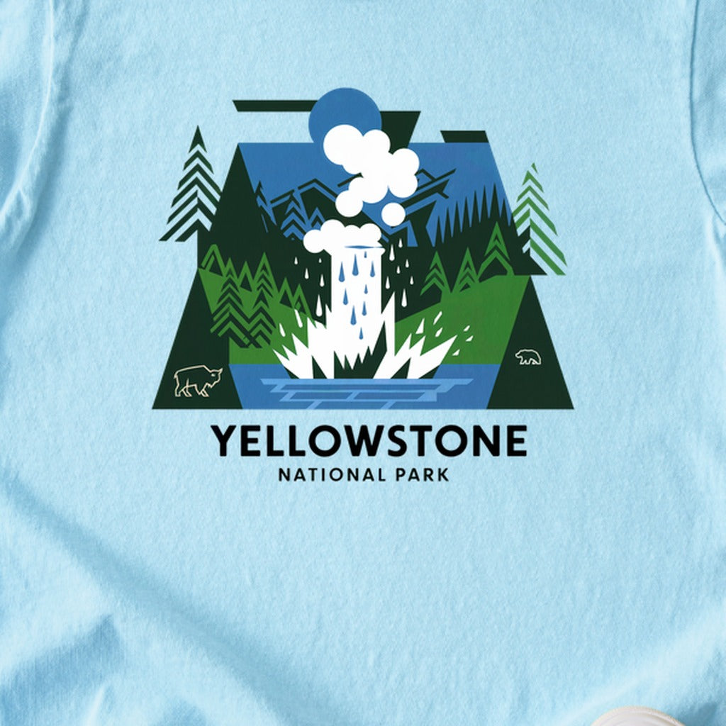 Yellowstone National Park 2 Kids Cotton T-Shirt
