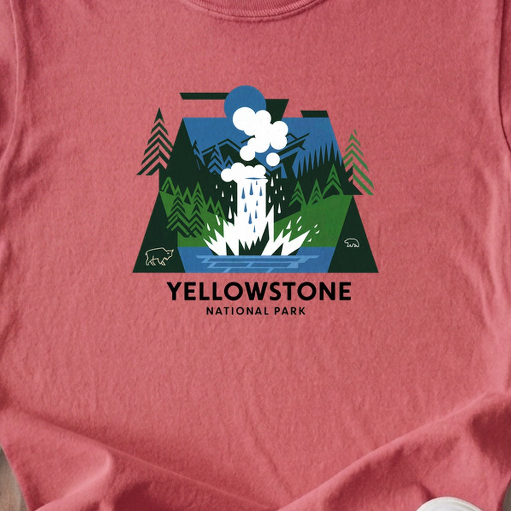 Yellowstone National Park 2 Kids Cotton T-Shirt